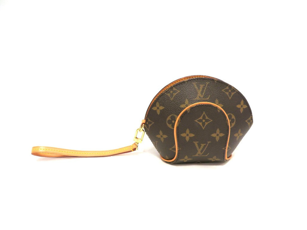 LOUIS VUITTON Accessory Pouch Clutch Ellipse Monogram